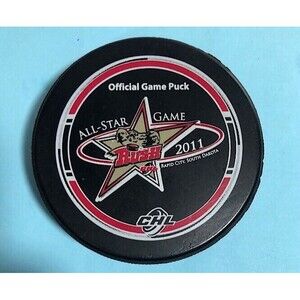RAPID CITY RUSH Hockey 2011 CHL All Star Game Official Game Puck